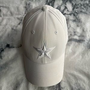 Dallas Cowboy NFL Reebok White One Size Hat